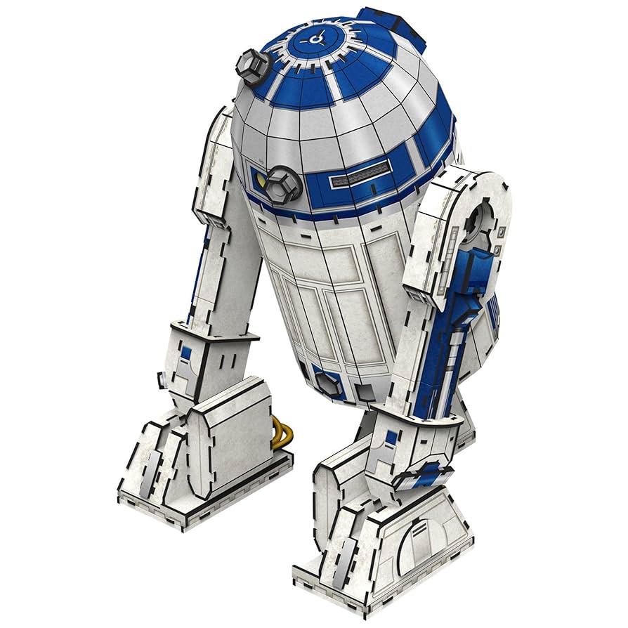 Amazon.com: 4D Cityscape Star Wars 3D Paper Model Kits (R2